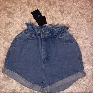 High waisted shorts